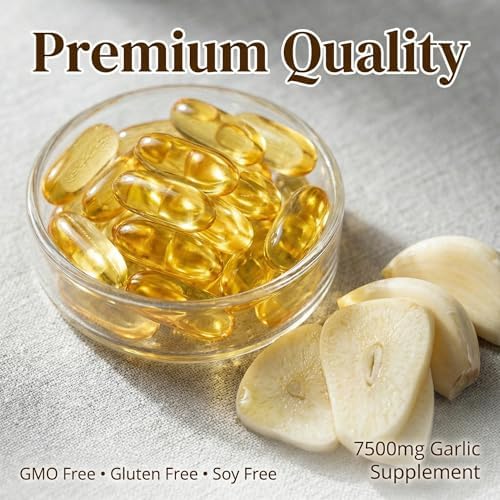 Extracto de Ajo Aged Sin Olor PKPPKP nuvapure – 200 Cápsulas Blandas | Orgánico, No GMO, Sin Gluten | Inmunidad Diaria para Adultos (1 pieza) - imagen 5