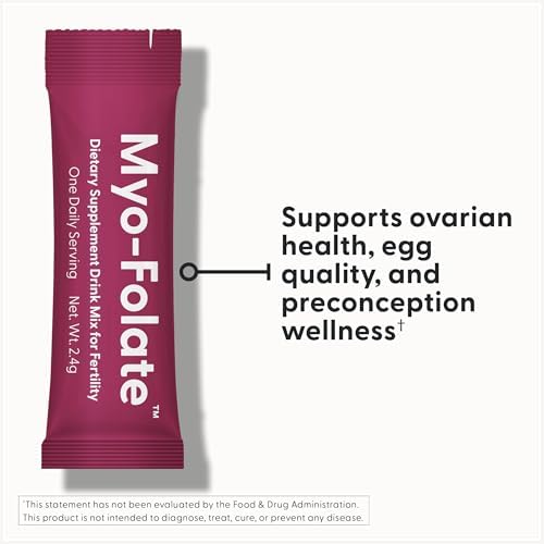 Suplemento de Fertilidad Femenina Fairhaven Health con Folato y Mio-Inositol en Polvo - 1 por Día, Salud Ovárica y Calidad de Huevos - 2000 mg de - imagen 2