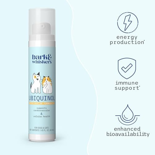 Dr. Mercola Ubiquinol Líquido para Perros y Gatos, 1.45 Fl. Oz. (43 mL), 149 Bombas, Apoya la Inmunidad, Formulado por Veterinarios, No GMO - imagen 3