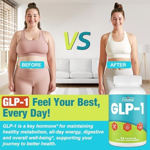 Suplemento GLP-1 16 en 1 para Mujeres y Hombres, Fórmula 4X con Lúpulo, Extracto de Té Verde y Canela, Salud Digestiva y General, Vegano, 60 Cápsulas - imagen 3