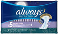 Toallas Always Ultra Delgadas Tamaño 5 - Paquete de 24 (3 Paquetes) - imagen 1