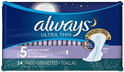 Toallas Always Ultra Delgadas Tamaño 5 - Paquete de 24 (3 Paquetes) - imagen 1