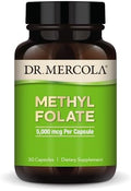 Dr. Mercola Methyl Folate - Apoya la Desintoxicación y Salud Celular - Fórmula Bioavailable - 5 mg - 30 Cápsulas - imagen 1