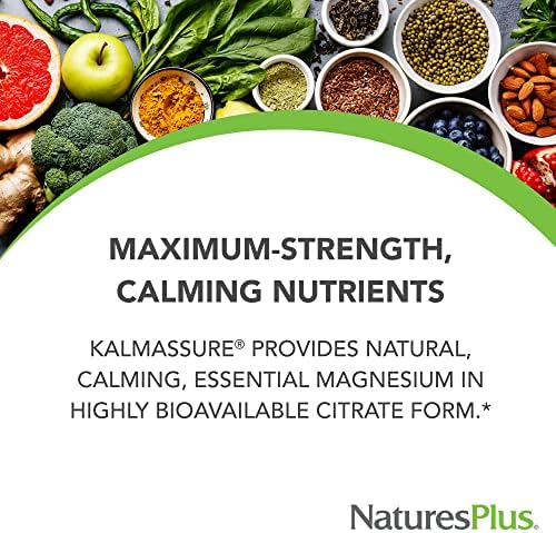 NaturesPlus KalmAssure Polvo de Magnesio - 0.9 lb - Sabor Limón Rosa - Apoya la Relajación Muscular y Nerviosa - Sin OGM, Sin Gluten, Vegano - 60 - imagen 2