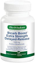 Cápsulas de Bicarbonato de Sodio Bicarb Boost Extra Fuerte 1300mg Orgánico, Tabletas de Liberación Retardada para Riñones, 120 píldoras - imagen 1