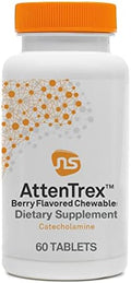 Suplementos Masticables AttenTrex de Neurociencia para Memoria y Concentración - Apoya Dopamina, Epinefrina y Norepinefrina (60 piezas) - imagen 1