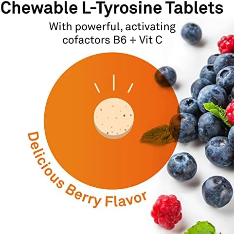 Suplementos Masticables AttenTrex de Neurociencia para Memoria y Concentración - Apoya Dopamina, Epinefrina y Norepinefrina (60 piezas) - imagen 3