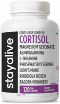 Suplemento STAY ALIVE para Manejo de Cortisol 15 en 1 con L-Theanina, Ashwagandha, Magnesio Glicinato y más, 120 Cápsulas Veganas, Sin OGM y Sin - imagen 1