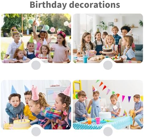 Trifoot 24 Piezas Cajas de Regalo con Lazo, Cajas de Caramelo de Fiesta de Cartoon con Asas, Suministros para Cumpleaños y Decoraciones (2 Estilos) - imagen 5