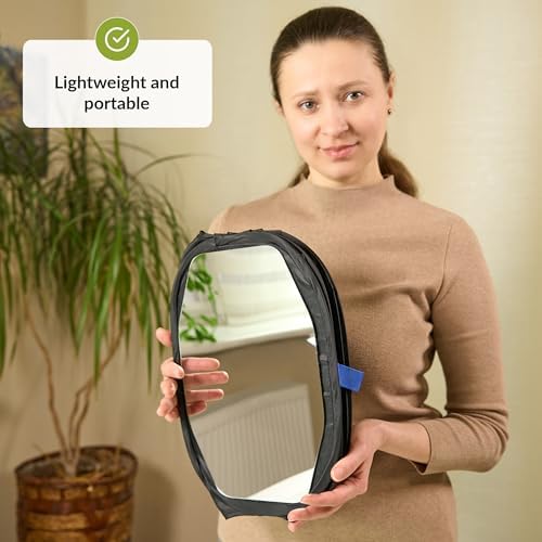 Caja de Terapia con Espejo ODOXIA para Rehabilitación de Derrame Cerebral | Ayuda para la Recuperación de la Mano | Equipamiento de Rehabilitación - imagen 3