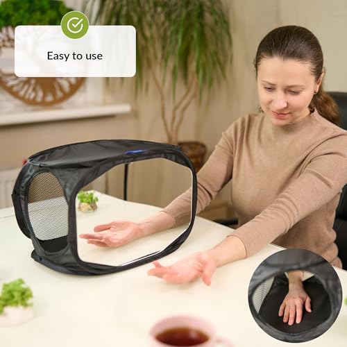 Caja de Terapia con Espejo ODOXIA para Rehabilitación de Derrame Cerebral | Ayuda para la Recuperación de la Mano | Equipamiento de Rehabilitación - imagen 4