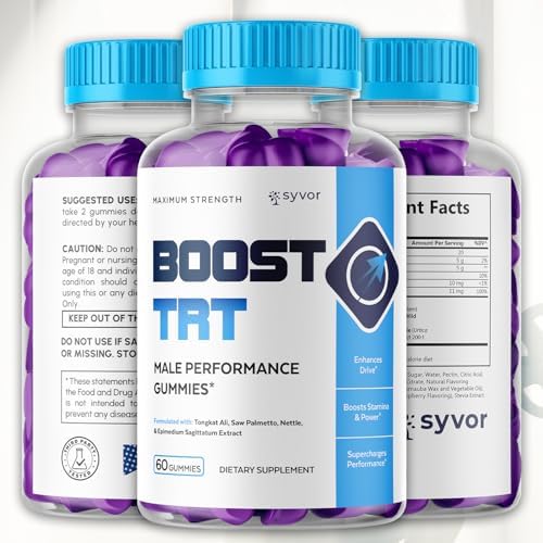 Paquete de 2 Boost TRT Gummies, Gummy Oficial de BoostTRT con Ingredientes Naturales, Fórmula Avanzada de Salud y Bienestar con Vitaminas Premium - imagen 2