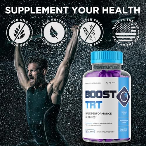 Paquete de 2 Boost TRT Gummies, Gummy Oficial de BoostTRT con Ingredientes Naturales, Fórmula Avanzada de Salud y Bienestar con Vitaminas Premium - imagen 6