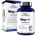 1MD Nutrition MagMD Plus - Magnesio con Zinc y D3 | Promueve la Salud del Corazón, Fortalece Huesos y Músculos, y Apoya el Sistema Inmunológico - 120 - imagen 1