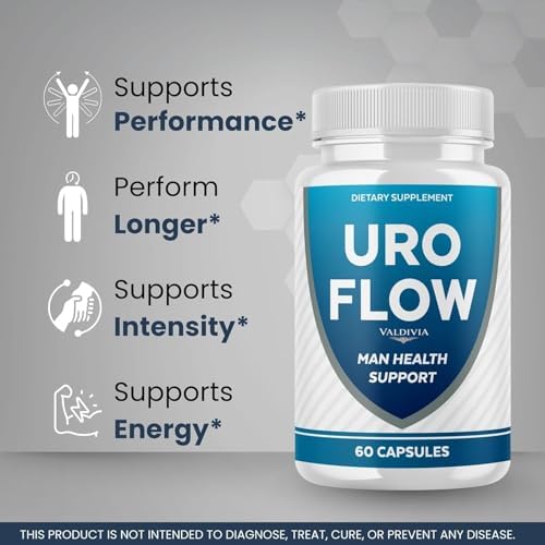 Cápsulas Valdivia UroFlow – Suplemento Natural para el Flujo Urinario, Máxima Potencia, Reseñas Oficiales URO Flow (60 Cápsulas) - imagen 2
