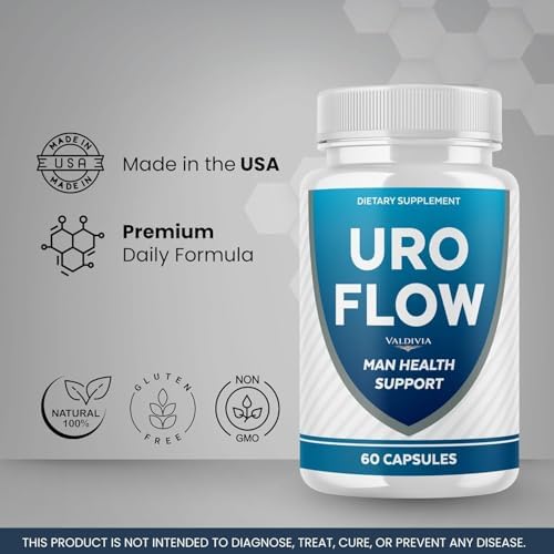 Cápsulas Valdivia UroFlow – Suplemento Natural para el Flujo Urinario, Máxima Potencia, Reseñas Oficiales URO Flow (60 Cápsulas) - imagen 5