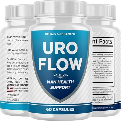Cápsulas Valdivia UroFlow – Suplemento Natural para el Flujo Urinario, Máxima Potencia, Reseñas Oficiales URO Flow (60 Cápsulas) - imagen 6