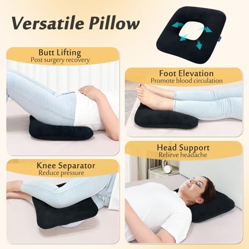 Cojín AOSSA para Úlceras por Presión, Almohada para Posicionamiento de Glúteos, Cojín Donut para Alivio de Presión y Soporte Médico - imagen 5