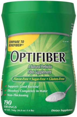 Optifibe'r en polvo de Kik-Iand, Suplemento de fibra, 25.6 oz (190 porciones) - imagen 1