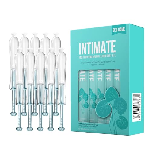 BED GAME Hidratante Vaginal de Larga Duración - Lubricante Intimo para la Sequedad Femenina - Gel de Masaje Desechable Prefilado (10 Pzs) - imagen 1