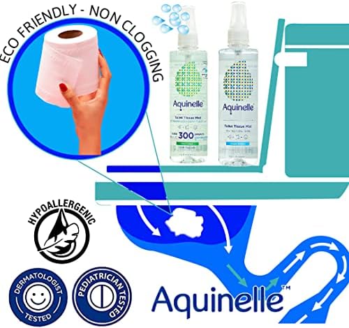Aquinelle Mist para Papel Higiénico, Alternativa Ecológica y No Tapona, Spray para Papel Higiénico 2PK OCEAN BREEZE 8.25OZ - imagen 4