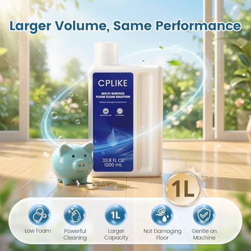 Solución de Limpieza para Piso CPLIKE Compatible con Aspiradoras y Robots de Limpieza Dreame, Limpiador Multi-Superficie, 33.8 fl oz - imagen 3