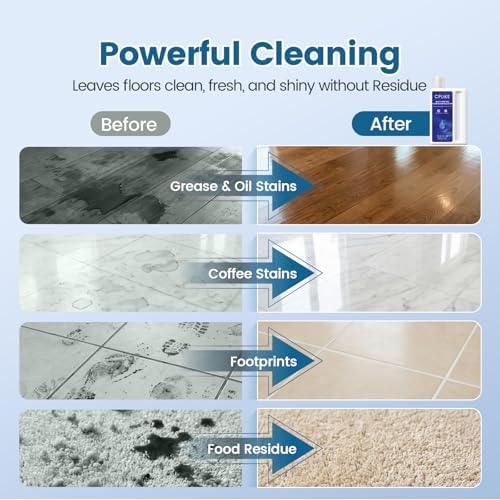 Solución de Limpieza para Piso CPLIKE Compatible con Aspiradoras y Robots de Limpieza Dreame, Limpiador Multi-Superficie, 33.8 fl oz - imagen 5
