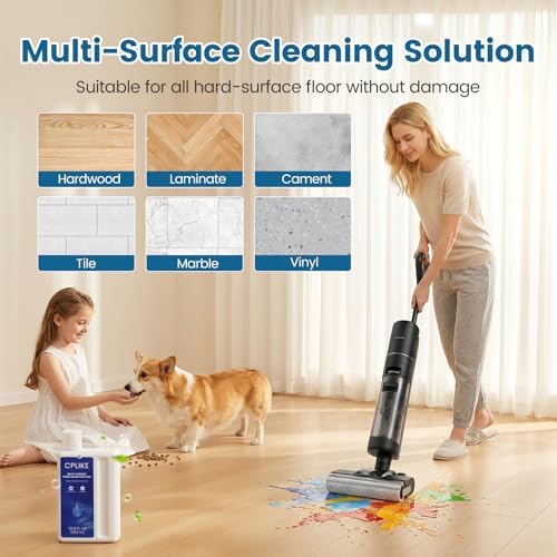 Solución de Limpieza para Piso CPLIKE Compatible con Aspiradoras y Robots de Limpieza Dreame, Limpiador Multi-Superficie, 33.8 fl oz - imagen 7