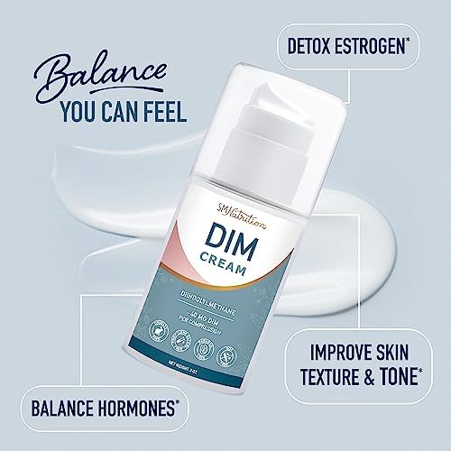 Suplemento en Crema DIM | Crema Equilibrante Hormonal para Mujeres | Diindolilmetano para Balance de Estrógenos y Alivio de Menopausia, - imagen 3