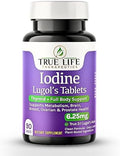 Tabletas de Yodo Lugol 6.25mg – Soporte Preciso para Tiroides y Energía – Suplemento Estable de Yoduro de Potasio – 90 Tabletas, Sin OGM, Sin - imagen 1