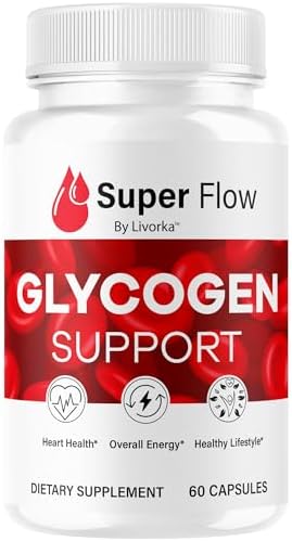 Cápsulas Super Flow de Glucógeno - Suplemento Avanzado para Soporte de Glucógeno - Fórmula Natural de Máxima Potencia, 60 Cápsulas para 1 Mes - imagen 1