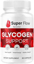 Cápsulas Super Flow de Glucógeno - Suplemento Avanzado para Soporte de Glucógeno - Fórmula Natural de Máxima Potencia, 60 Cápsulas para 1 Mes - imagen 1