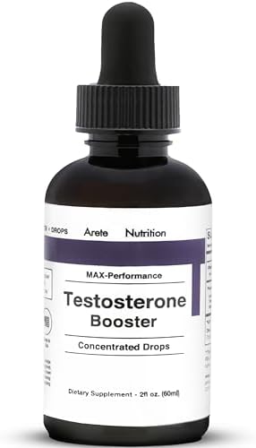 Arete Nutrition Booster de Testosterona - Suplemento para Hombres y Mujeres con Tribulus Terrestris y Tongkat Ali para Mejora, Recuperación Muscular - imagen 1