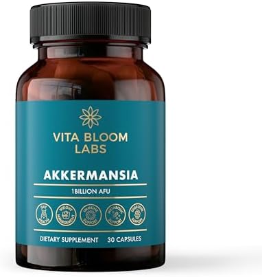 Suplemento Probiótico Vita Bloom Labs Akkermansia - Promueve la Comodidad Digestiva, Soporte de Microbioma y Bienestar Metabólico - 1 Billón de AFUs - imagen 8