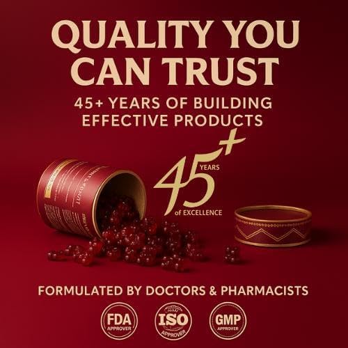 Gomitas Vasu 6 en 1 de Shilajit Puro Himalayo para Hombres y Mujeres con Vitamina D3, B12, L-Arginina, Ashwagandha y Tribulus - Sin Azúcar - 60 - imagen 5