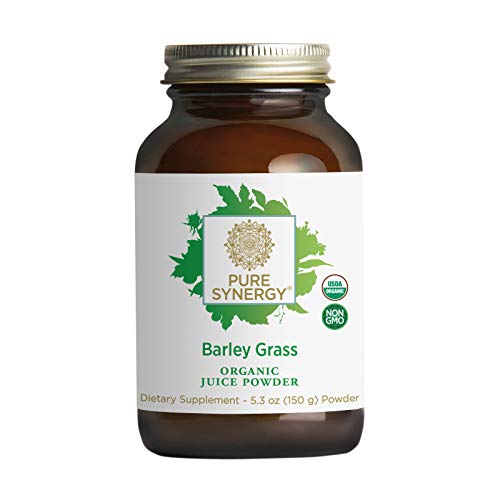 PURE SYNERGY Polvo de Jugo de Cebada Orgánica | Suplemento Verde Rico en Clorofila | Jugo de Cebada Prensado en Frío | Energía, Detox y Digestión - imagen 2