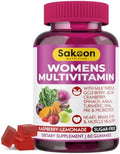 Gomitas Multivitamínicas Halal para Mujeres Sakoon con Probióticos y Prebióticos – Apoyo Completo para Bienestar Diario, Salud Inmunológica y - imagen 1