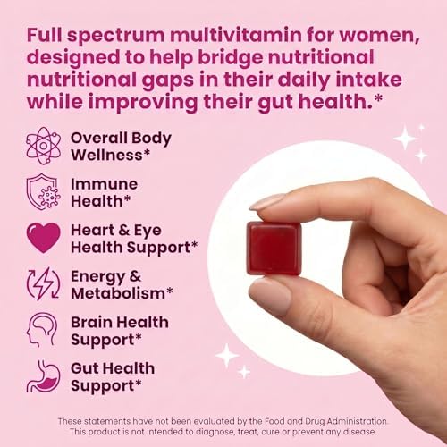 Gomitas Multivitamínicas Halal para Mujeres Sakoon con Probióticos y Prebióticos – Apoyo Completo para Bienestar Diario, Salud Inmunológica y - imagen 4