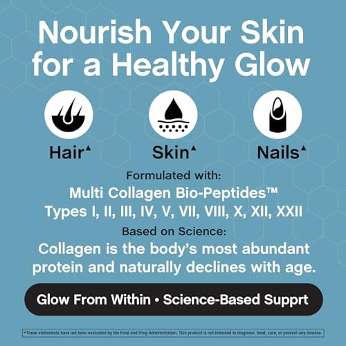 Cápsulas NeoCell Multi Collagen Peptides | 360 Píldoras | 10 Tipos de Bio-Péptidos Avanzados | Absorción Superior | Suplemento Complejo Alimentado - imagen 7