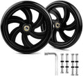 Ruedas de Reemplazo SKLK-SEL de 7.5 Pulgadas para Sillas de Ruedas, Andadores y Rodillos, 2 Piezas, Ruedas ABS Antideslizantes para Adultos y - imagen 1