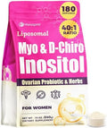 Polvo de Myo-Inositol y D-Chiro Inositol Liposomal | Suministro para 180 Días | Suplemento Ideal 40:1 para Mujeres, Probióticos y Hierbas | - imagen 1