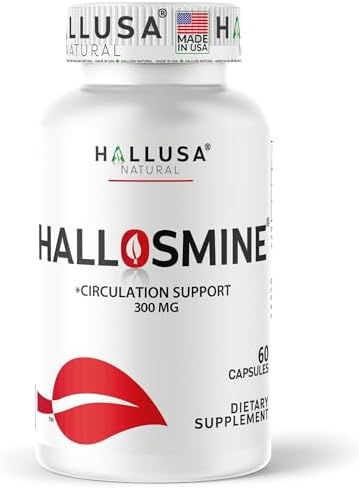 Suplemento Natural Hallusa de Diosmina - Apoyo para la Circulación y las Venas - Soporte para la Circulación y Venas - imagen 1