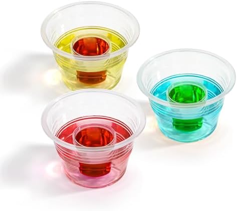 Coloch 200 Piezas de Vasos Plásticos Desechables, Copas Transparentes para Shots y Bebidas Mezcladas, Perfectas para Fiestas - imagen 4