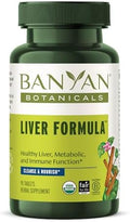 Fórmula Orgánica para el Hígado de Banyan Botanicals – Apoyo para Detoxificación y Vesícula Biliar – Hierbas Amargas Refrescantes – 90 Tabletas – - imagen 1