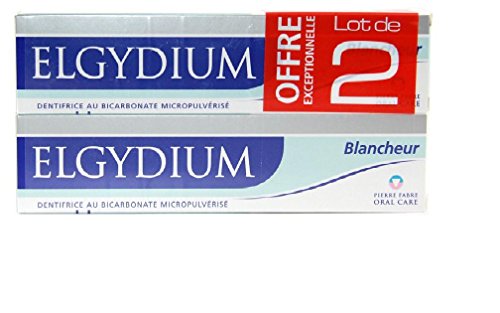 Pasta Dental Blanqueadora Elgydium con Bicarbonato - Paquete de 2 x 75 ml - imagen 1