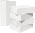 Cajas de Regalo Grandes Mefleet 14x10x4 con Tapa, Paquete de 10, para Ropa, Camisas, Batas y Suéteres, Blancas, Perfectas para Regalos de Navidad y - imagen 1
