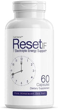ResetIF, 7 Electrolitos, Methyl B12 y Methyl Folato, Extractos de Té Verde y Café Verde, Complejo B, Zinc, 72 Minerales Traza - imagen 1