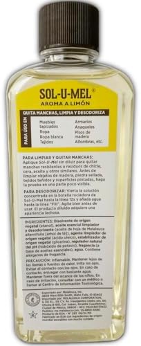 Limpiador 3 en 1 Sol-U-Mel Limón 8oz - imagen 2