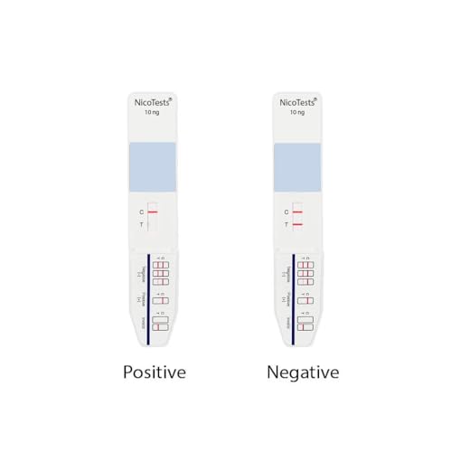 Prueba de Nicotina en Orina - 10 ng - Paquete de 5 Pruebas de NicoTests® - Alta Sensibilidad - imagen 2