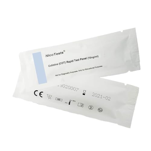 Prueba de Nicotina en Orina - 10 ng - Paquete de 5 Pruebas de NicoTests® - Alta Sensibilidad - imagen 5